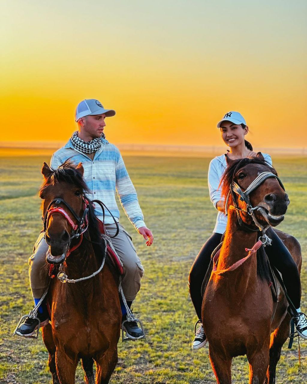 horseback riding in Kazakhstan
