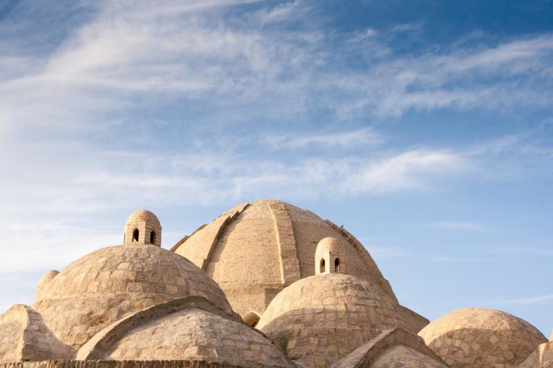 Domes of the first trading dome.