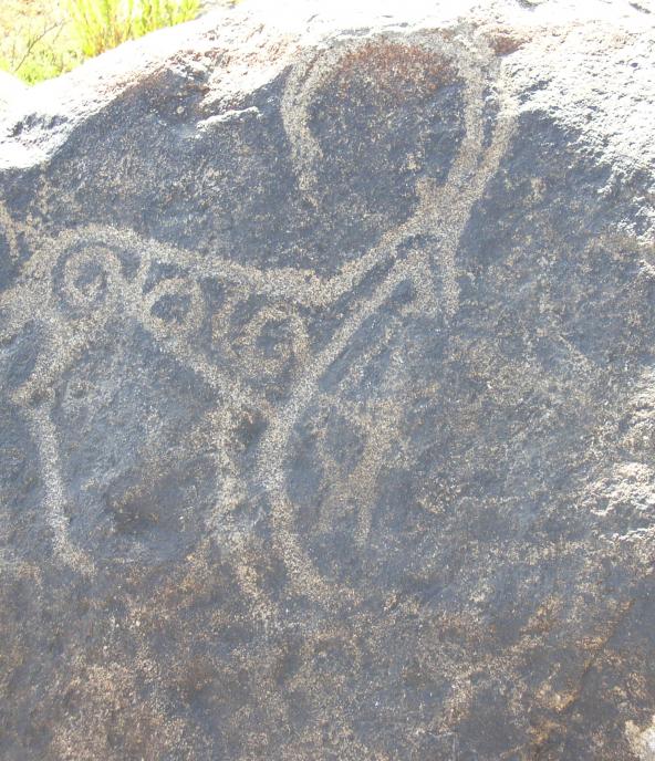 Petroglyph gallery Cholpon-Ata